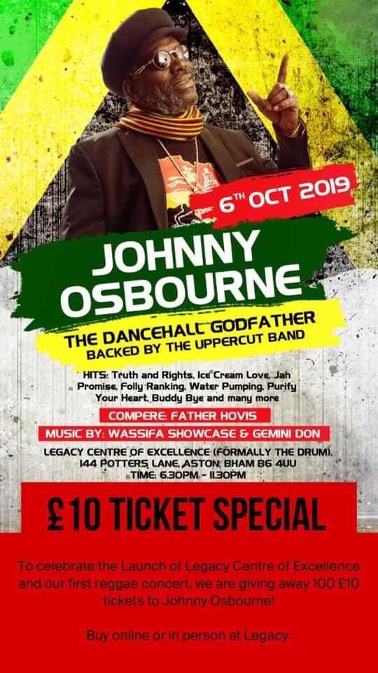 Burning Spear London Show with Wassifa